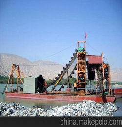 链斗式淘金船 其他选矿设备